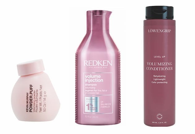1. Riktige produkter Volum i håret produkter
